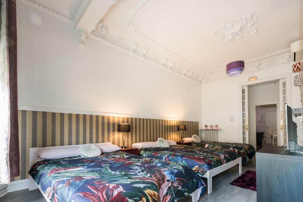 M&F 7 Rooms/7 Bathrooms Over Gran Via مدريد المظهر الخارجي الصورة