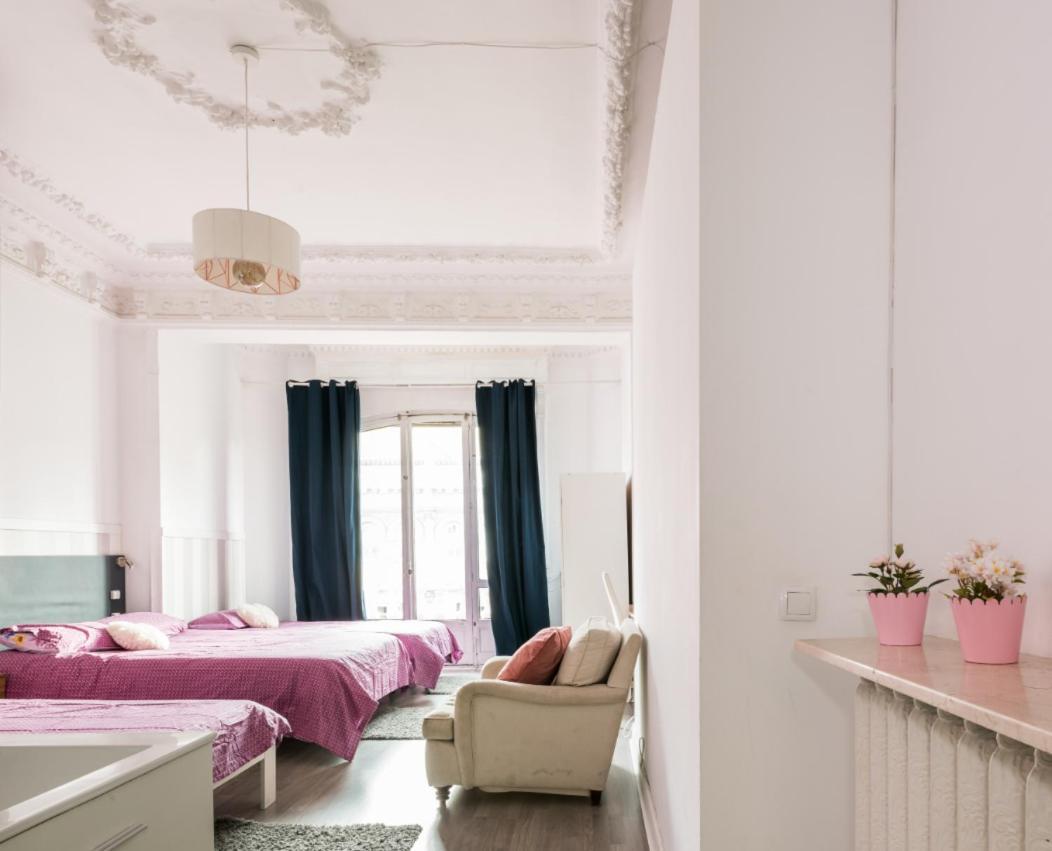 M&F 7 Rooms/7 Bathrooms Over Gran Via مدريد المظهر الخارجي الصورة