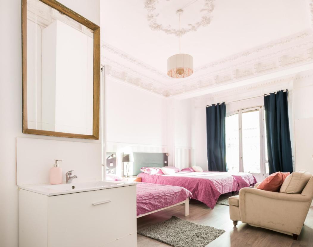 M&F 7 Rooms/7 Bathrooms Over Gran Via مدريد المظهر الخارجي الصورة