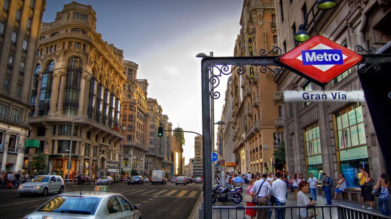 M&F 7 Rooms/7 Bathrooms Over Gran Via مدريد المظهر الخارجي الصورة